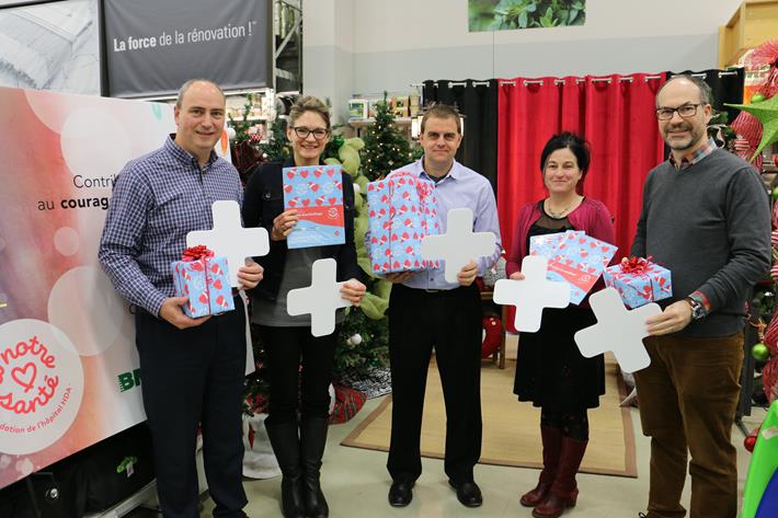 BMR et Brunet présentent la Magie de Noël à l'hôpital réunis pour notre santé