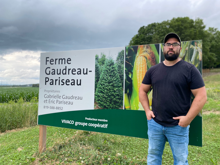 Profil relève Eric Pariseau | Ferme Gaudreau et Pariseau inc.