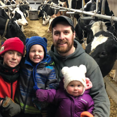 Profil relève Maxime Breton | Romarc Holsteins