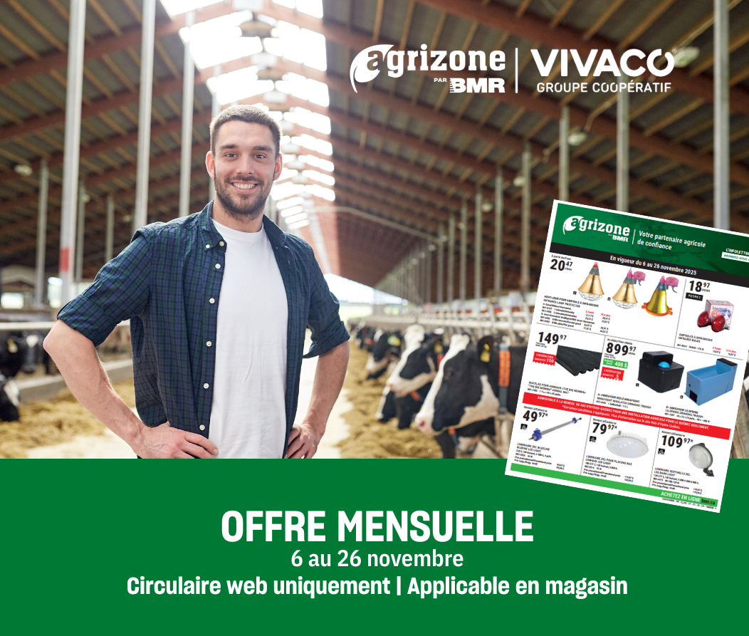 Agrizone, tout ce dont vous avez besoin pour votre ferme!