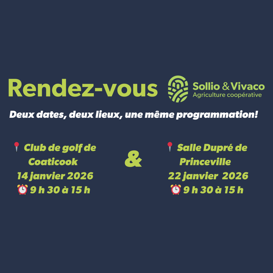 Rendez-vous Sollio & Vivaco Agriculture coopérative 2026