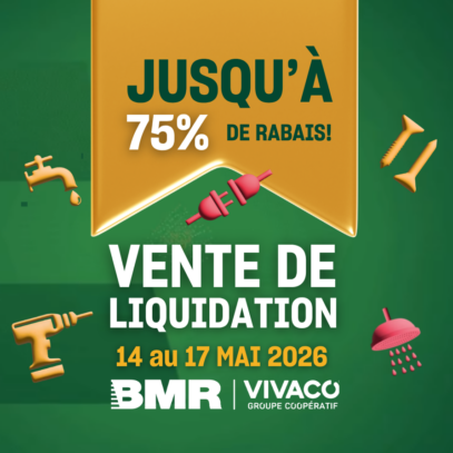 Grande vente de liquidation chez BMR-Vivaco
